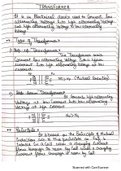 PHYSICS PROJECT ON TRANSFORMER