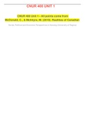 Realities of Canadian Nursing: Pg. 3-15 ALL NOTES FROM McDonald, C., & McIntyre, M. (2019). Realities of Canadian nursing: Professional, practice and power issues (5th ed.). Philadelphia, PA: Wolters Kluwer.