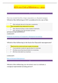 BUS 1101 Unit 4 Milestone 4 - 2021 | BUS1101 Unit 4 Milestone 4 _ Grade A+ - Capella University