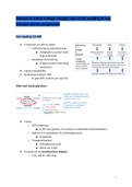 Samenvatting Metabolisme en metabole regeling, module 4 (F. Schuit)  BMW en GNK