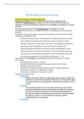 NR566 / NR 566 Midterm Exam Study Guide (Latest 2022 / 2023): Advanced Pharmacology for Care of the Family - Chamberlain College of Nursing