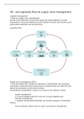 Samenvatting logistiek management - bedrijfsmanagement Artevelde 