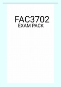 FAC3702 EXAM PACK