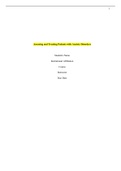 (Answered)Assessing and Treating Patients with Anxiety Disorders / NURS 6630 Week 6 Assignment: Assessing and Treating Patients With Anxiety Disorders_Examined Case Study: A Middle-Aged Caucasian Man With Anxiety