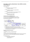 Samenvatting  Methodologie En Biostatistiek 2 (MTBII)