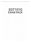 EDT101G EXAM PACK