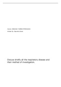 Summary  Biology: Respiratory tract