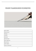 Eigenvaardigheid schrijven, FASE 1A (cijfer: 7,8)