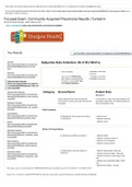 Focused Exam: Community-Acquired Pneumonia Results | Turned In| Subjective Data Collection: 29 of 29 (100.0%)