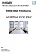 Schoevers module gedrag in organisaties - HBO Executive Office Management - Geslaagd januari 2022