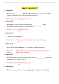 BIOL 101 QUIZ 5 / BIOL101 QUIZ 5- LATEST, A COMPLETE DOCUMENT FOR EXAM