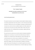 week 1 a.doc  SCI 207  Ecosystem Services  SCI 207: Our Dependence Upon the Environment  Week 1 Assignment Template  Sustainable Living Guide Contributions, Part One of Four: Sustaining Biodiversity and Ecosystems  Your Term: [Ecosystem Services]  The con