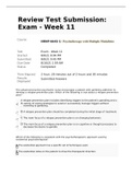 NRNP6645-1 Week 11 Final Exam