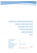 ohbov10 verpleegkundige zorg aan mensen met een psychiatrische aandoening