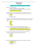 MCPHS University NUR 216/Lab Asepsis/Infection Control/PPE/Hygiene Lab Questions(A GUARANTEED) <100% C0RRECT> GRADED A+ | LATEST SOLUTIONS |