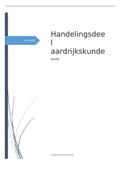 Handelingsdeel Middellandse Zeegebied Aardrijkskunde Sicilië (cijfer 7,0)