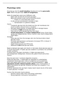 Samenvatting Physiology - Diabetes and thermoregulation