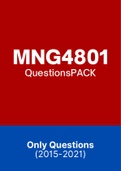 MNG4801 - Exam Questions PACK (2015-2021)