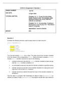 Chapters 10, 11, 12 and 15 of the Study Guide (Tutorial Letter 102 available under Additional Resources on the COS1512 website on myUnisa )  Chapters 10, 11, 12 (excluding “Creating a Namespace”) and 15 (only 15.1 “Inheritance basics”) in Savitch  Appendi