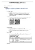 Samenvatting  Samenvatting MBRT leerjaar 1 periode 2 