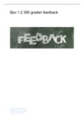 blok opdracht 1.2 360 graden feedback