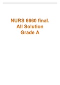 NURS 6660 Midterm Exam - Question with Answers