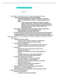 NR 566 Final Exam Study Guide-Advanced Pharmacology for Care of the Family 