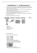 Biologie stofwisseling