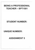 BPT1501 - ASSIGNMENT 05 (90% MARKED)