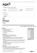 AQA 7407 1 QP Physics AS 8Oct21 AM 1 