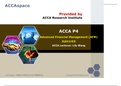 ACCA P4 AFM Adavance Financial Management