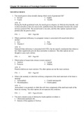 Advanced Pathophysiology Test Bank Questions and Answers 