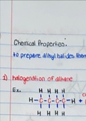 Organic Chemistry: Halogens