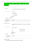 SCI-228 Week 3 Quiz 2021 with all correct answers