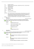 NUR 2407quiz 1 pharm with answers graded