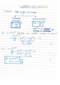 PHYSICS CLASS 12 CURRENT ELECTRICITY CHAPTER 3 FULL NOTES