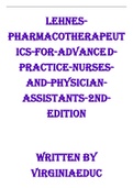 lehnes- pharmacotherapeut ics-for-advanced- practice-nurses- and-physician- assistants-2nd- edition