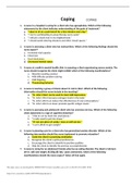 RNSG 2363 Coping Quiz with Answers RNSG 2363 Coping Quiz with Answers/RNSG 2363 Coping Quiz with Answers/RNSG 2363 Coping Quiz with Answers/RNSG 2363 Coping Quiz with Answers/RNSG 2363 Coping Quiz with Answers/RNSG 2363 Coping Quiz with Answers