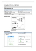 Moleculaire diagnostiek samenvatting