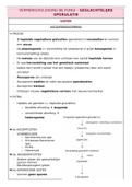 Samenvatting Microbiologie geslachtelijke voortplanting fungi 