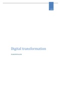 Uitgewerkte voorbeeldvragen examen digital transformation