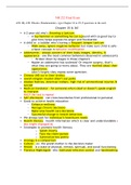 NR 222 Final Exam Study Guide / NR222 Final Exam Study Guide (2022/2023): Health and Wellness: Chamberlain University 