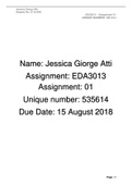 QUESTION 1: TRUE/FALSE  STATEMENT  TRUE/ FALSE (1 MARK)  MOTIVATION (2 MARKS)  REFERENCE (1 MARK)  1.1 Self-understanding is the result of insensitive confrontation.   False  A learner’s essential confrontation with him/herself leads to selfunderstanding.