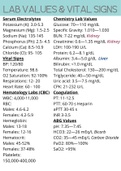 Nursing lab values tips and tricks notes