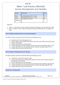 BIOS 256 Week 7 Lab: Human Development and Heredity | Download To Score An A BIOS 256 Week 7 Lab: Human Development and Heredity Part A: Lab Manual Exercise 40 Part B: Lab Manual Exercise 41