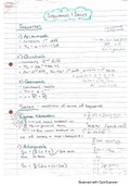 Sequences and series grade 12 maths notes