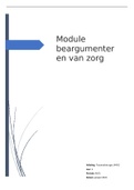 Uitwerking module beargumenteren van zorg PLP3 (beoordeling 8.5)