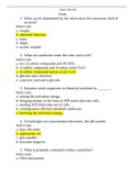 Exam (elaborations) BIO 207 Exam 1 Questions and Answers- Georgia Military College BIO 207 Exam 1 Questions and Answers- Georgia Military College/BIO 207 Exam 1 Questions and Answers- Georgia Military College/BIO 207 Exam 1 Questions and Answers- Georgia 