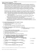 Exam (elaborations) ANAT 260 HESI A2 Practice Questions and Answers- West Coast University ANAT 260 HESI A2 Practice Questions and Answers- West Coast University/ANAT 260 HESI A2 Practice Questions and Answers- West Coast University/ANAT 260 HESI A2 Pract