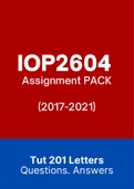 IOP2604 (Notes, ExamPACK, QuestionPACK, Assignment PACK)